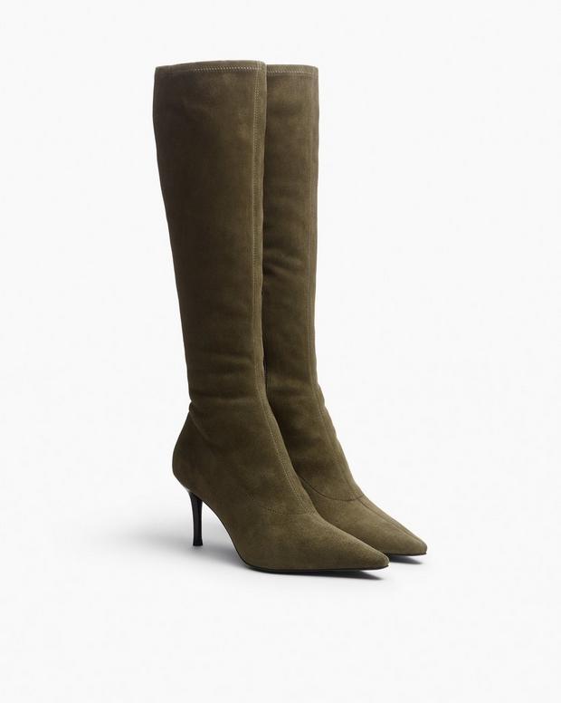 Rag & Bone Mercer Suede Knee-High Boots
