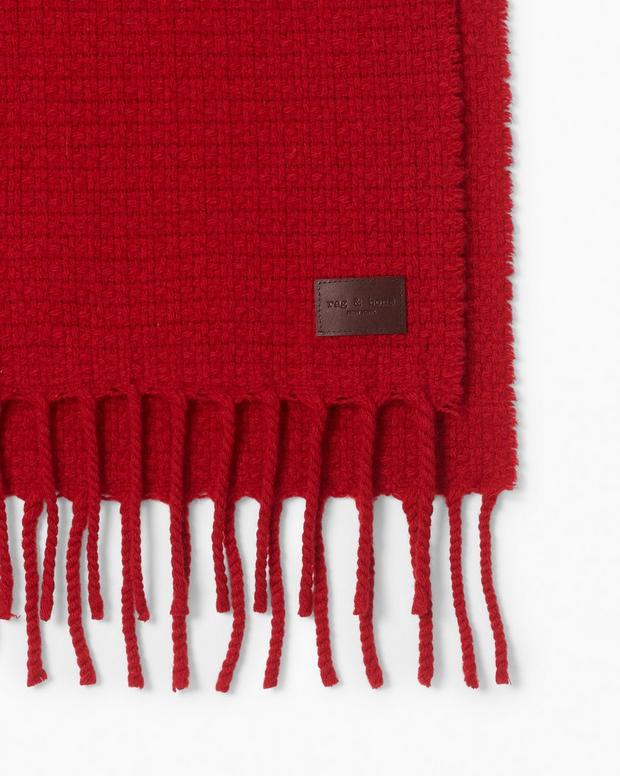Rag & Bone Mila Textured Italian Cashmere Scarf