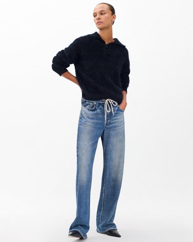 Rag & Bone Miramar Drawstring Wide-Leg Pants