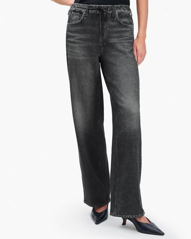 Rag & Bone Miramar Drawstring Wide-Leg Pants