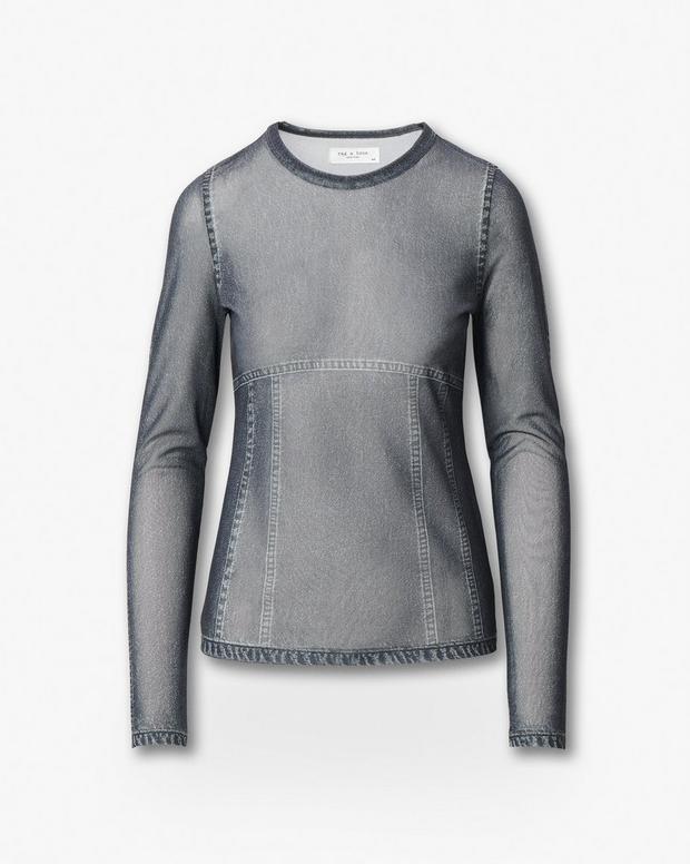 Rag & Bone Miramar Long-Sleeve Tee