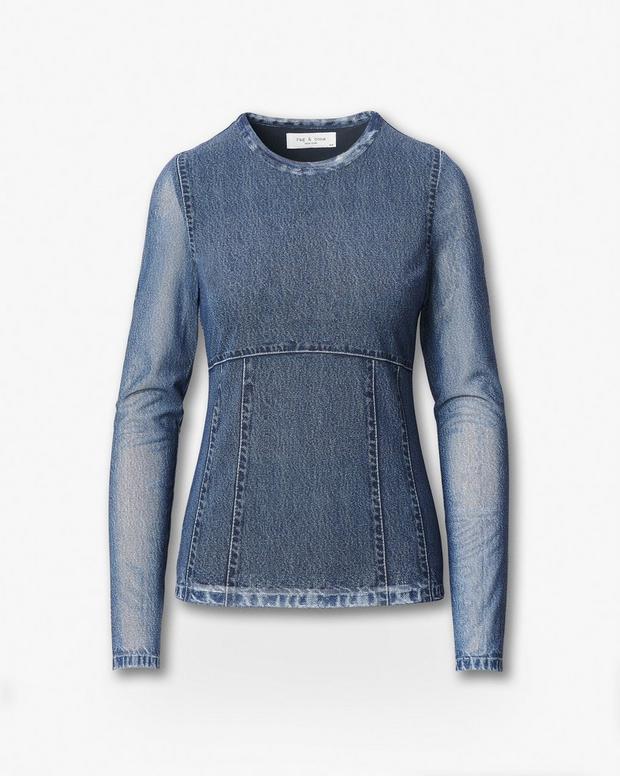 Rag & Bone Miramar Long-Sleeve Tee