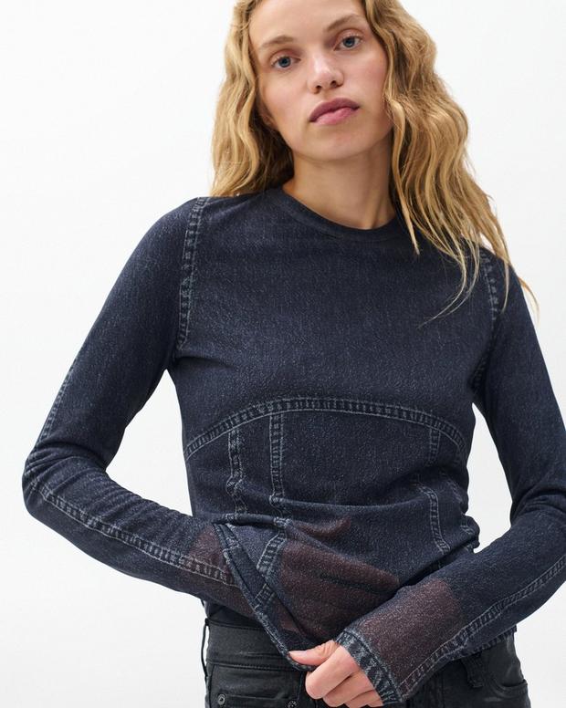 rag & bone Miramar Long-Sleeve Tee