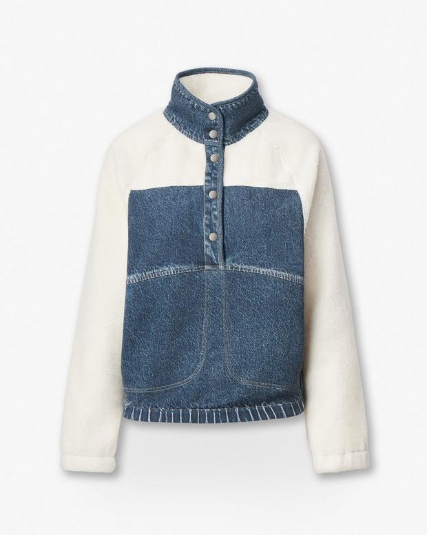 Rag & Bone Miramar Sherpa Popover