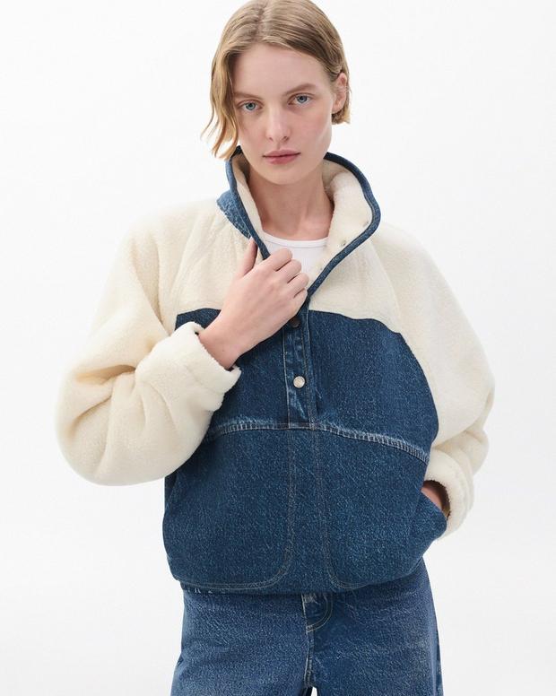 rag & bone Miramar Sherpa Popover