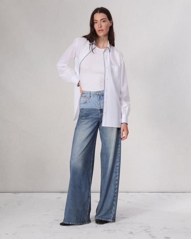 rag & bone Miramar Sofie Wide-Leg Pants