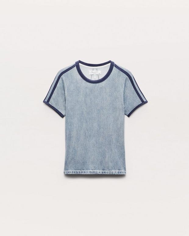 Rag & Bone Miramar Track Baby Tee