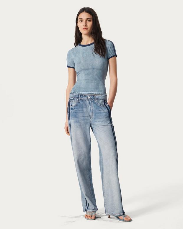 Rag & Bone Miramar Track Baby Tee