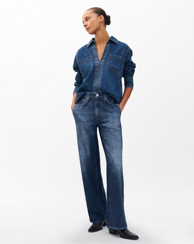 rag & bone Miramar Wide-Leg Pants