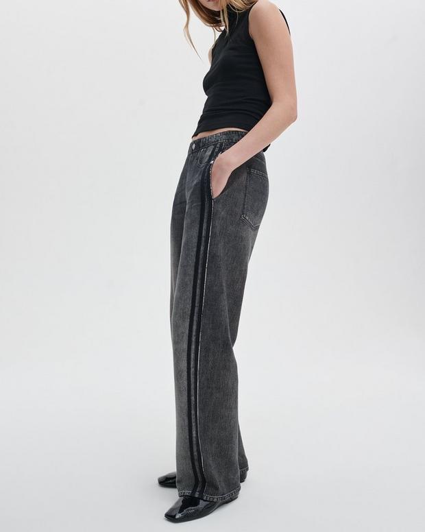 Rag & Bone Miramar Wide-Leg Track Pants