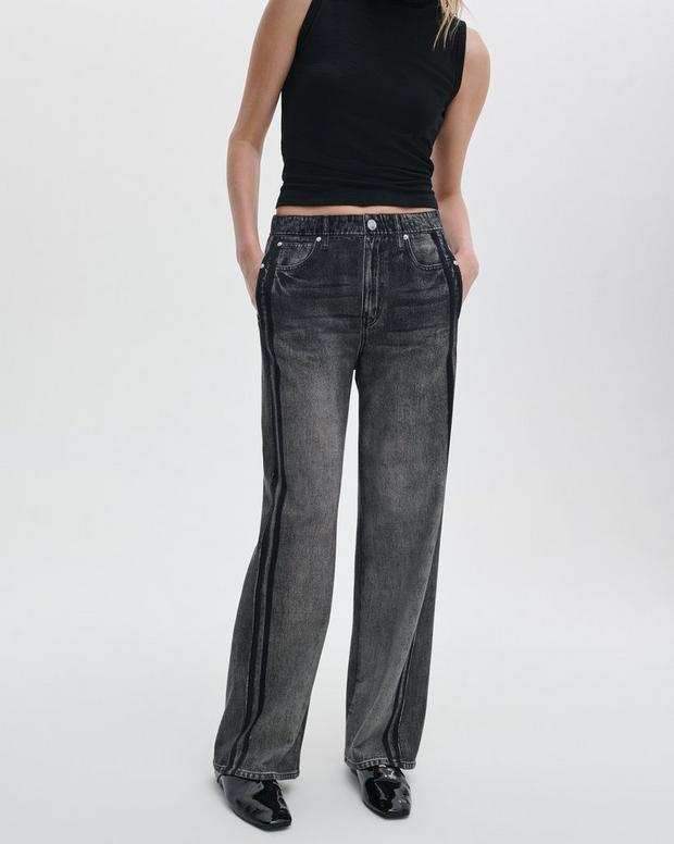 Rag & Bone Miramar Wide-Leg Track Pants