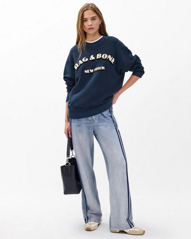 rag & bone Miramar Wide-Leg Track Pants