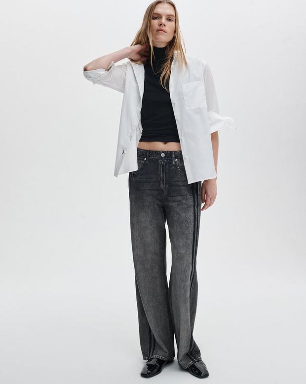 rag & bone Miramar Wide-Leg Track Pants