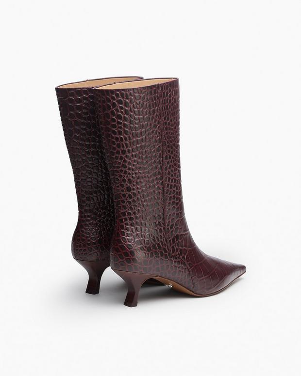 Rag & Bone Mott Embossed Leather Boots