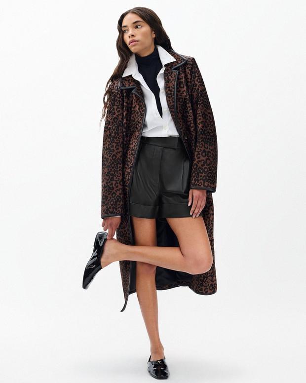 rag & bone Neila Leather Shorts