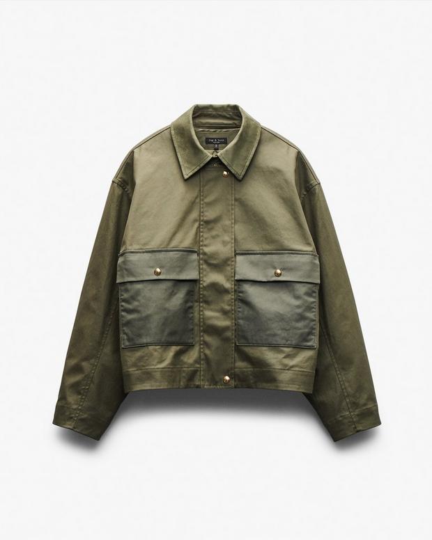 Rag & Bone Nonie 2-in-1 Cotton Jacket