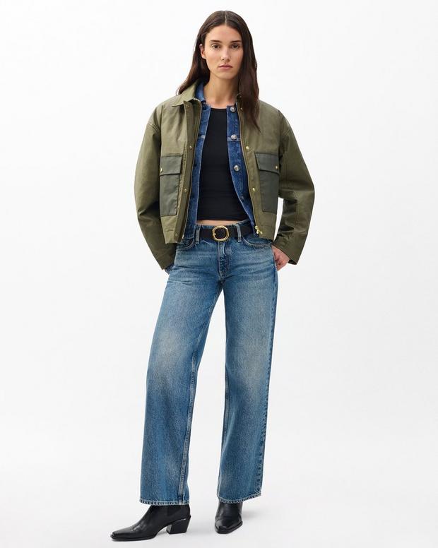Rag & Bone Nonie 2-in-1 Cotton Jacket