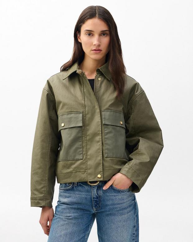 Rag & Bone Nonie 2-in-1 Cotton Jacket