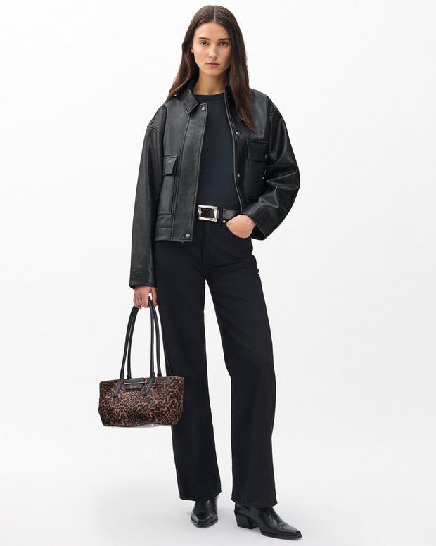 Rag & Bone Nonie Lamb Leather Jacket