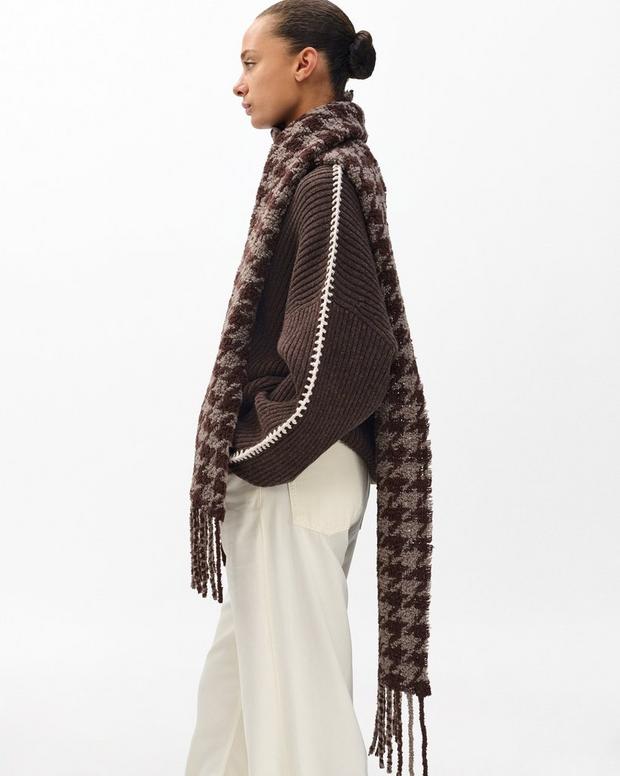 rag & bone Nora Houndstooth Scarf