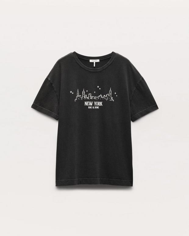 Rag & Bone NYC Skyline Graphic Tee