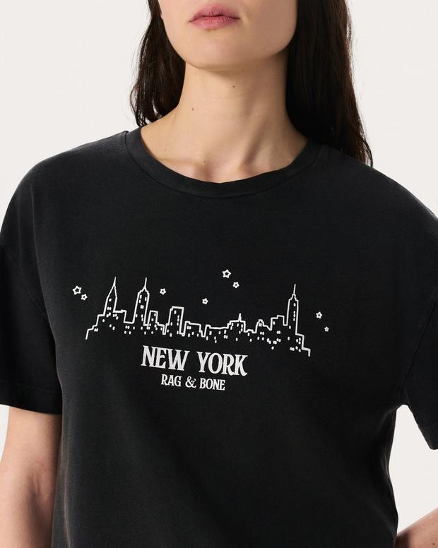 Rag & Bone NYC Skyline Graphic Tee