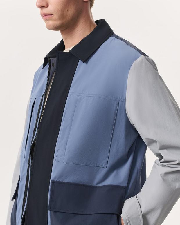 Rag & Bone Pace Color-Blocked Chore Jacket