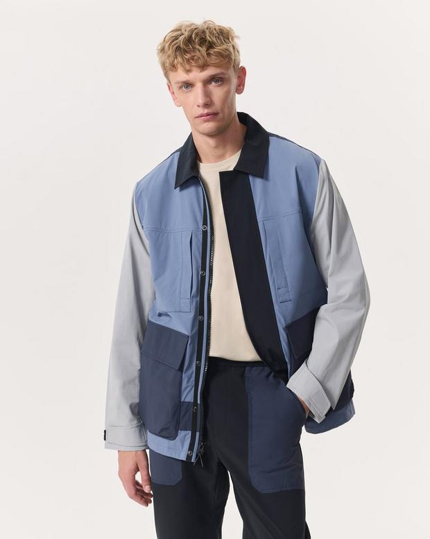 rag & bone Pace Color-Blocked Chore Jacket