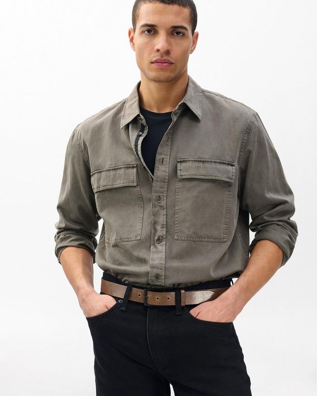 Rag & Bone Parker Leather Belt