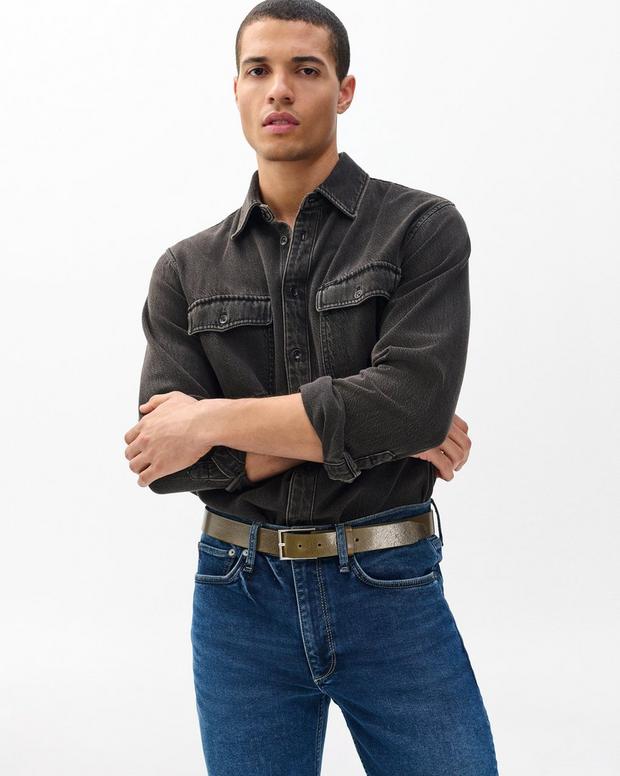 Rag & Bone Parker Leather Belt