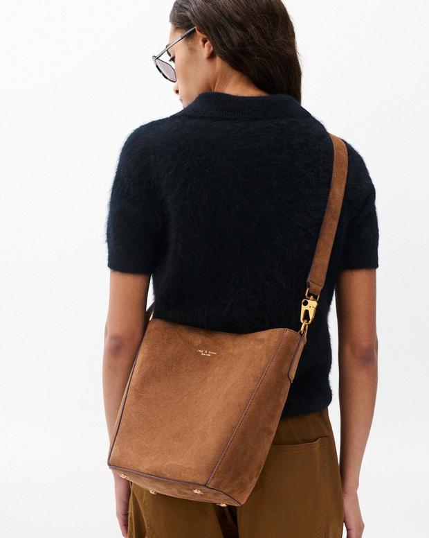 Rag & Bone Parker Suede Bucket Bag