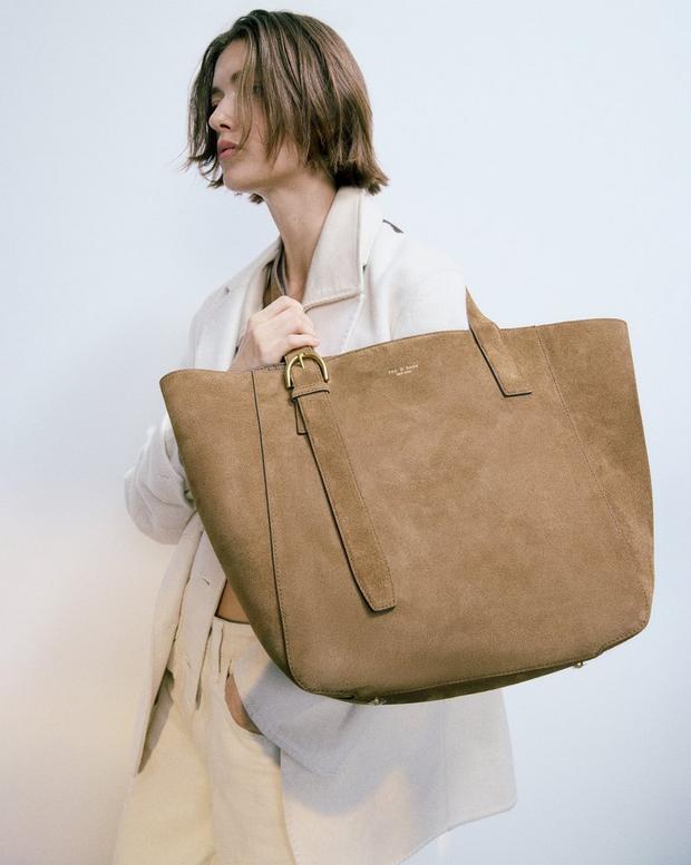 Rag & Bone Parker Suede Tote