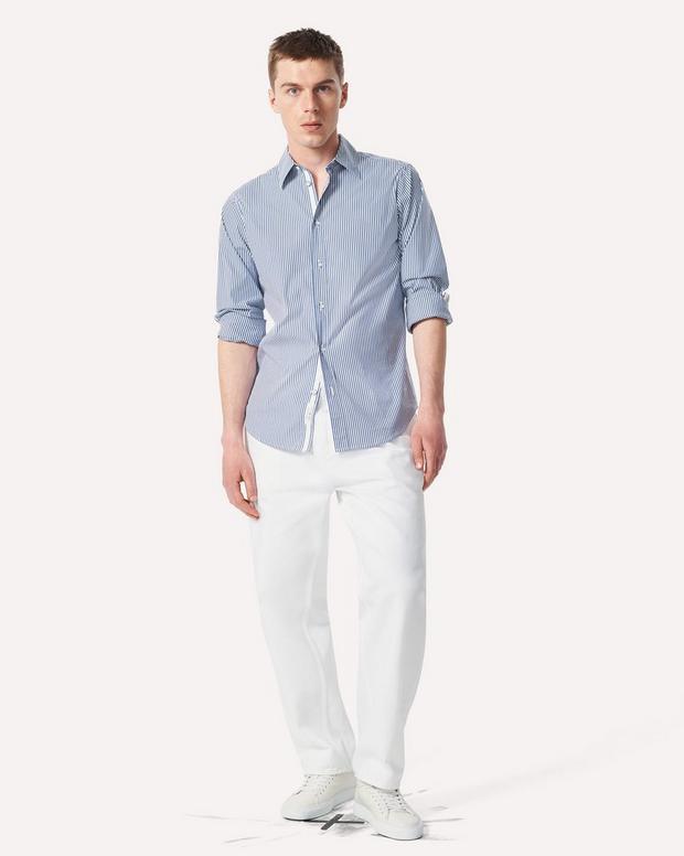 Rag & Bone Patrick Striped Poplin Shirt