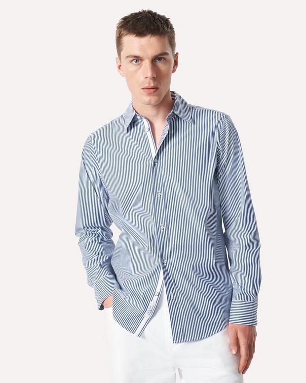 rag & bone Patrick Striped Poplin Shirt