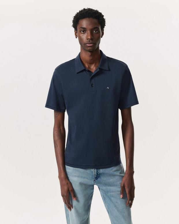 Rag & Bone Pima Cotton Polo Shirt