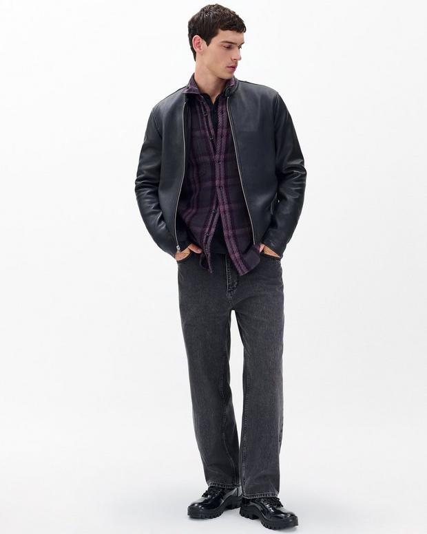 Rag & Bone Plaid Twill CPO Overshirt