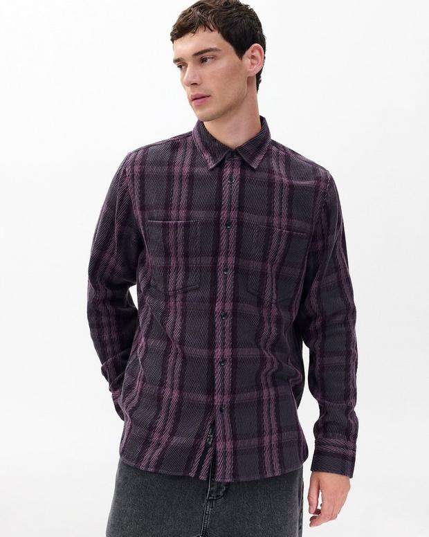 Rag & Bone Plaid Twill CPO Overshirt
