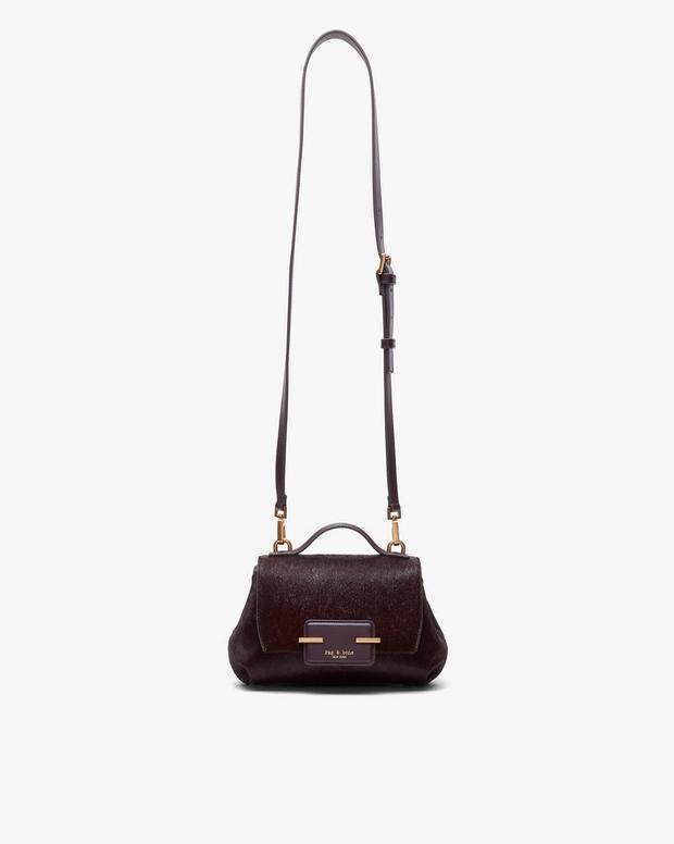 rag & bone Realm Small Calf Hair Crossbody Bag