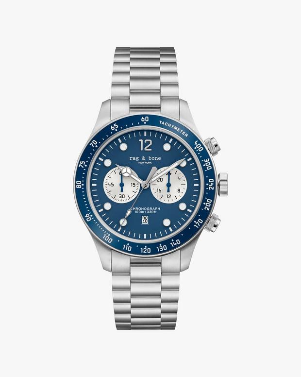 rag & bone Reid Chronograph Bracelet Watch 42mm