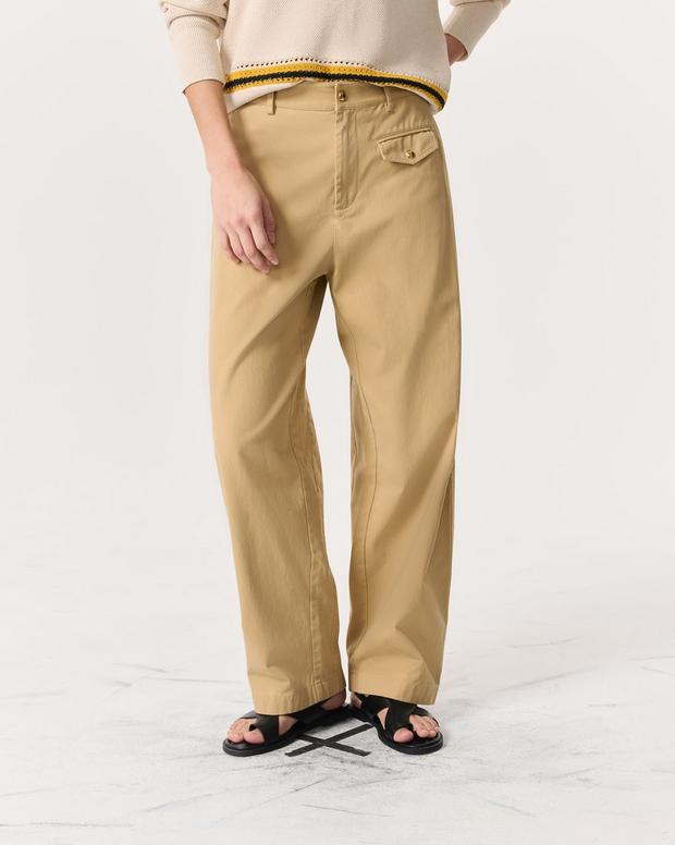 Rag & Bone Renata Cotton Twill Utility Pants