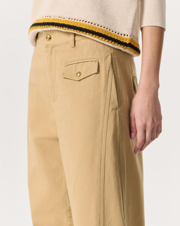 Rag & Bone Renata Cotton Twill Utility Pants