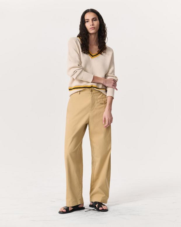 rag & bone Renata Cotton Twill Utility Pants