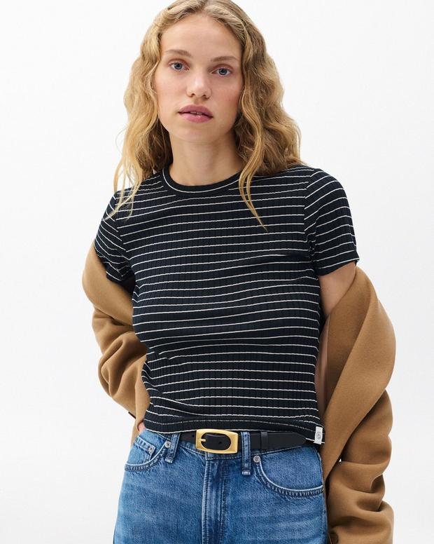 Rag & Bone Rory Leather Belt