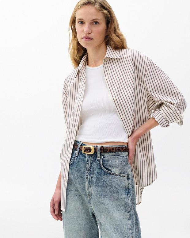 Rag & Bone Rory Leopard Belt