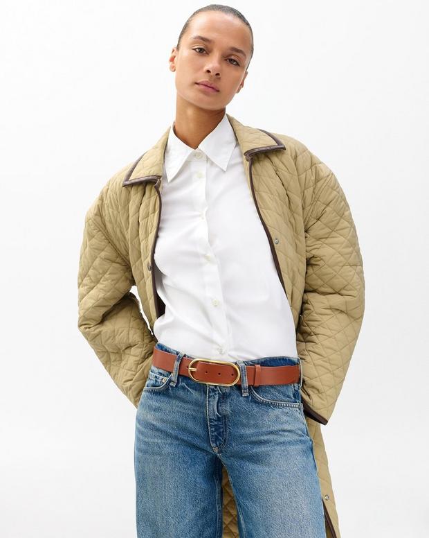 Rag & Bone Rounded Rebound Leather Belt