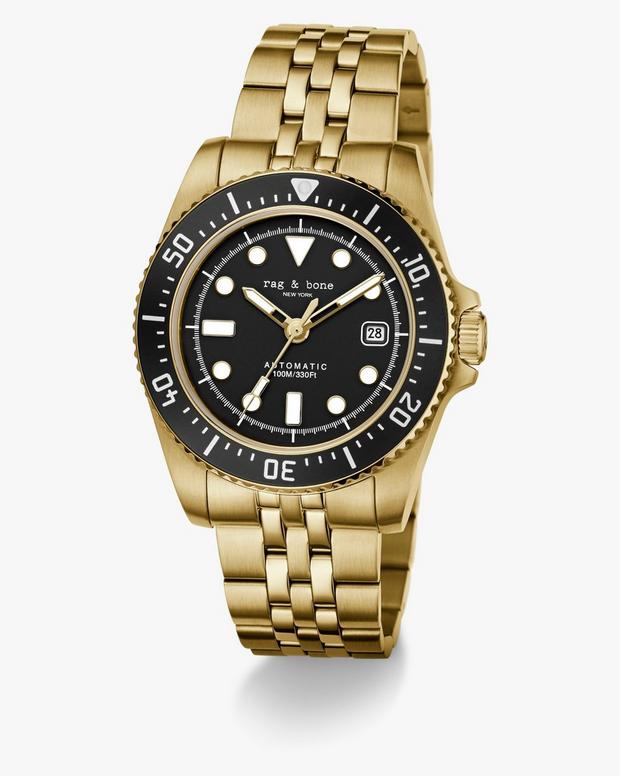 Rag & Bone Rowan Automatic Bracelet Watch 42mm