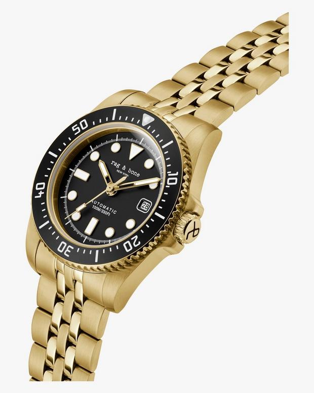 Rag & Bone Rowan Automatic Bracelet Watch 42mm