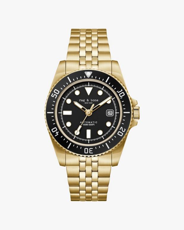 rag & bone Rowan Automatic Bracelet Watch 42mm