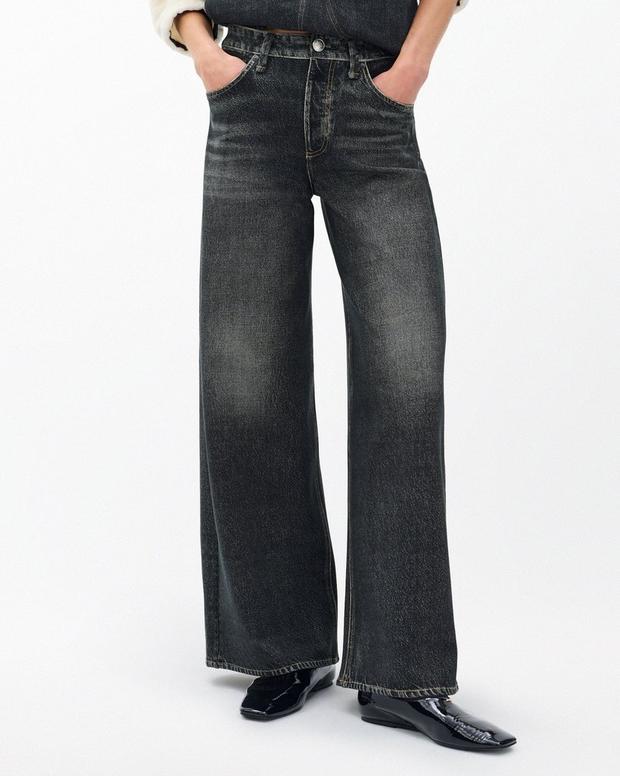 Rag & Bone Sadie Leather Flats