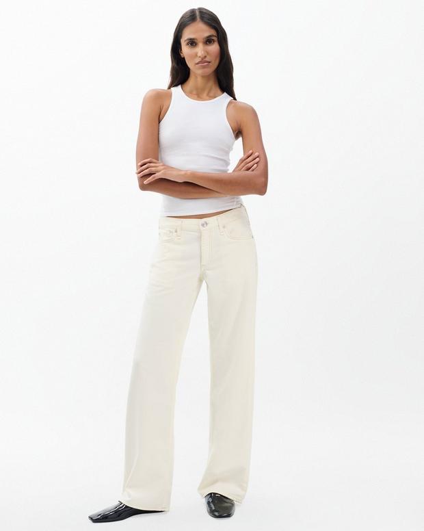 Rag & Bone Saige Relaxed Straight Jeans
